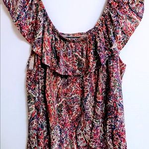 Chaps Women’s Off Shoulder Shirt